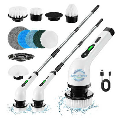 Spinix Turbo - Cepillo De Limpieza Giratorio 9 en 1